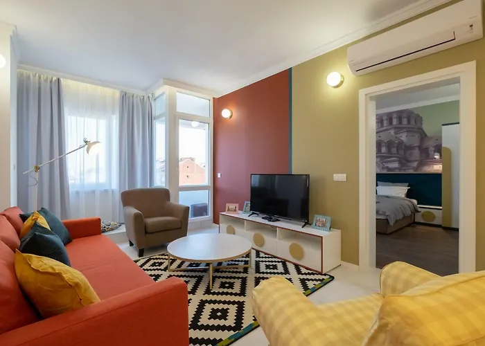 Vitosha Blvd 3-bedroom, 2-bathroom Lux Lejlighed *